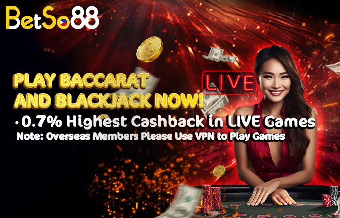 VIP Cash Rebates from BETSO88 to Live Casino, Sabong, Tongits and Crash Game players